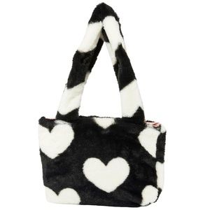 Fuzzy Heart Tote | Dolls Kill